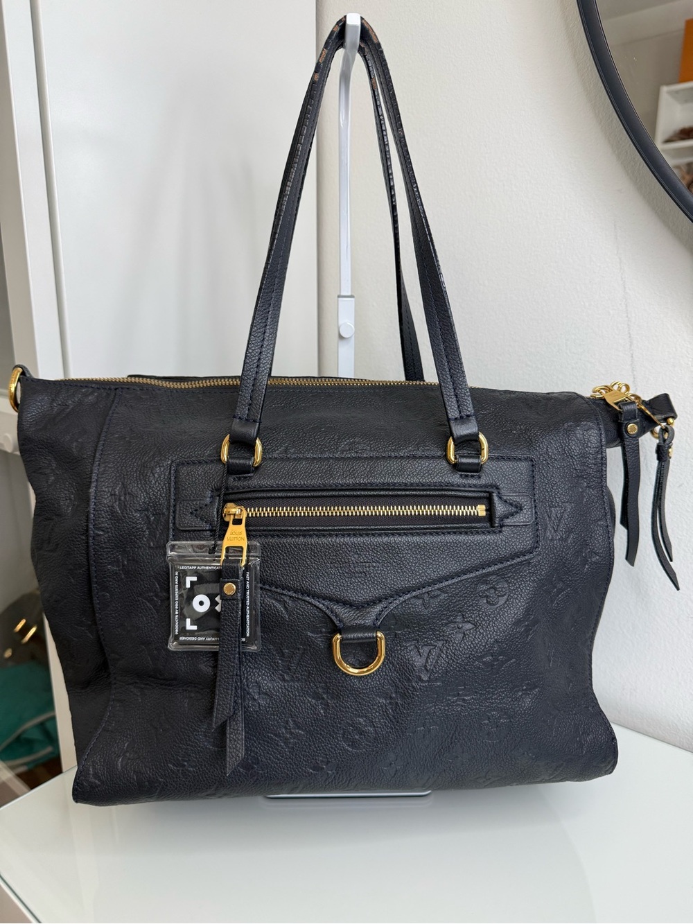 Louis Vuitton Navy Empreinte Lumineuse PM 2 Way